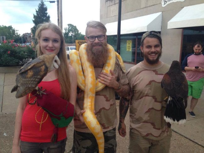 hawk_talk certified animal wranglers